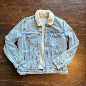 Sherpa Jean Jacket